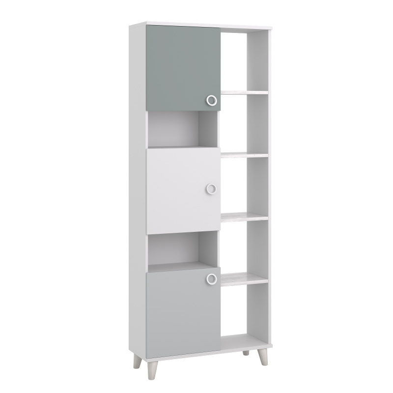 Шкаф книжный SMARTY WHITE