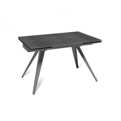 Стол раскладной Асти (120+30+30), керамика матовая Armani Grey Стол раскладной Асти (120+30+30), керамика матовая Armani Grey