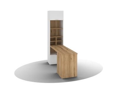 FEDERICA шкаф для книг со столом ШК-01