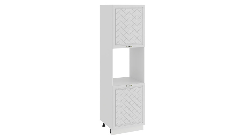Шкаф-пенал под бытовую технику с двумя дверями «Бьянка»