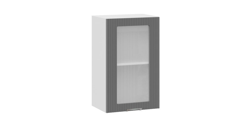 Шкаф навесной c одной дверью со стеклом «Кимберли»