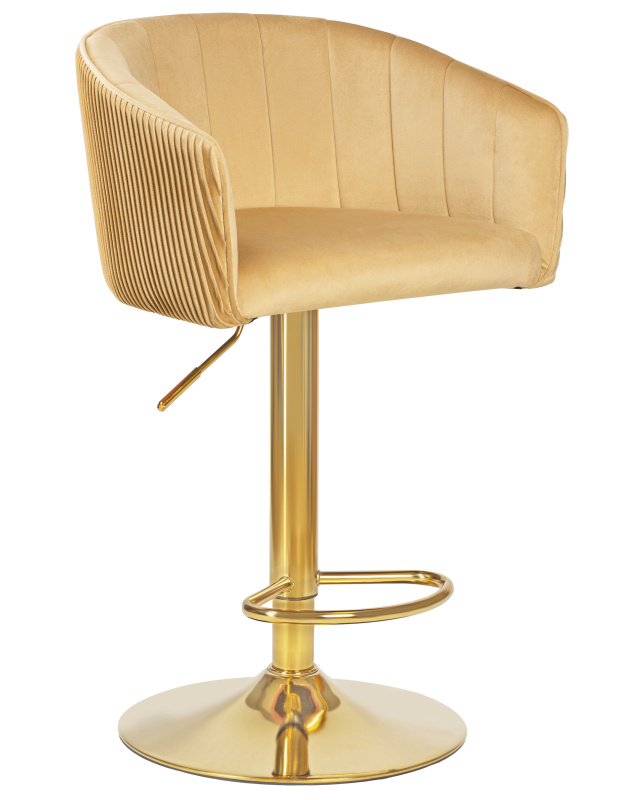 Стул барный DOBRIN DARCY GOLD