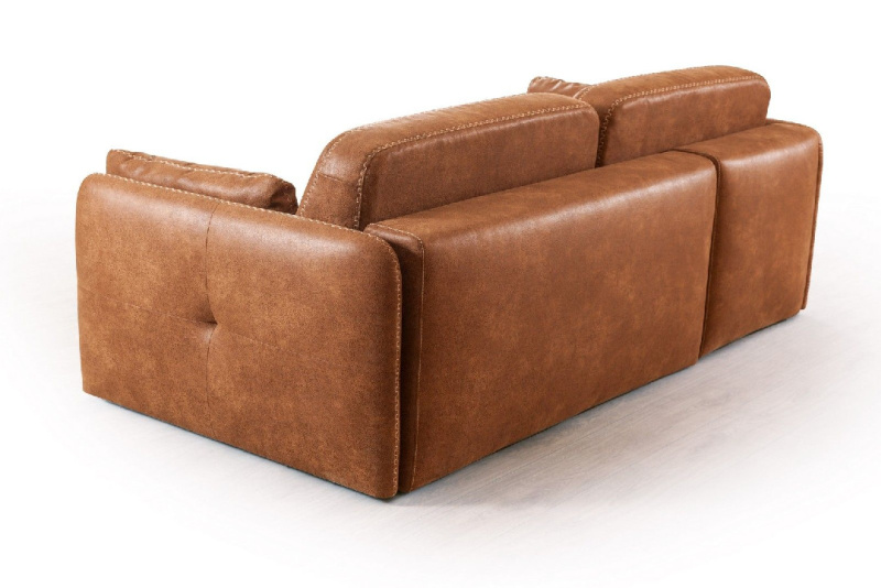 Шанхай (Декор Compact) диван-кровать с шезлонгом, механизм "Еврокнижка"