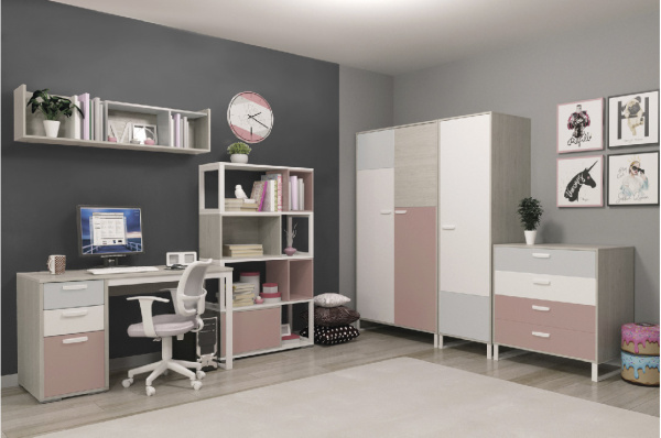 Стеллаж LIBERTY PINK 900