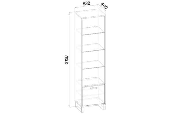 Стеллаж CARBON