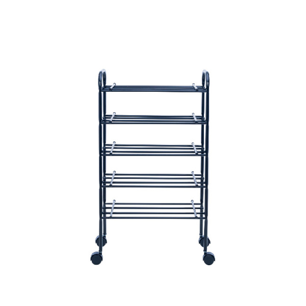 Обувница Leset Комо 5 с колесами Чёрный