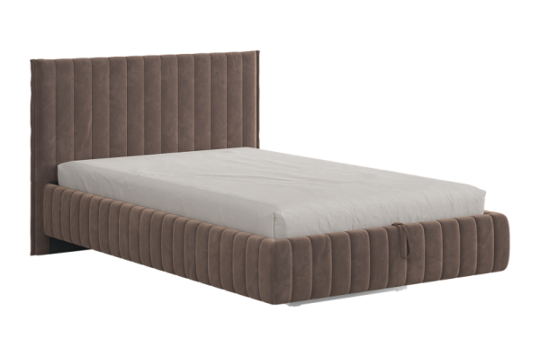 Каркас кровати Твикс 120х200 см латте (велюр)