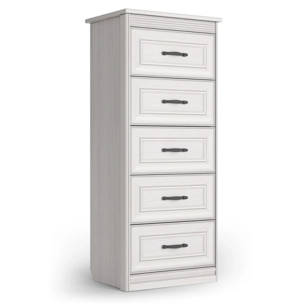 Комод высокий Неаполь ясень анкор светлый