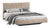 Кровать без ПМ «Пандора» Тип 1 (без подъемного механизма) Микровелюр Wellmart Dark Beige
