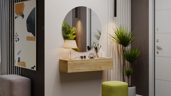 Тумба универсальная Тип 2 Дуб Крафт золотой