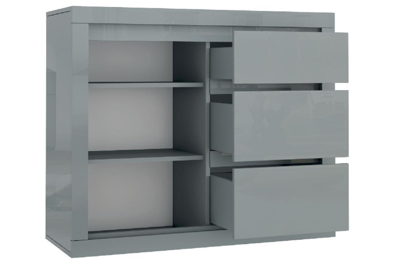 Комод с 3-мя ящиками, 107х90х40 см Спайс