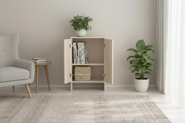 Шкаф 50х30х78 см с двумя дверцами Теви