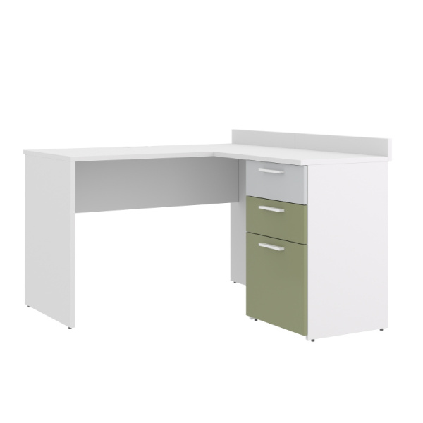 Стол прямой 1200 с угловым модулем FLORA