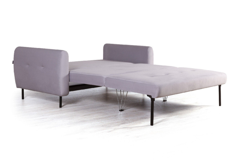 Сиена диван-кровать прямой с подлокотниками, бархат 04