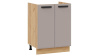 Шкаф напольный с двумя дверями (под накладную мойку) «Тиана»