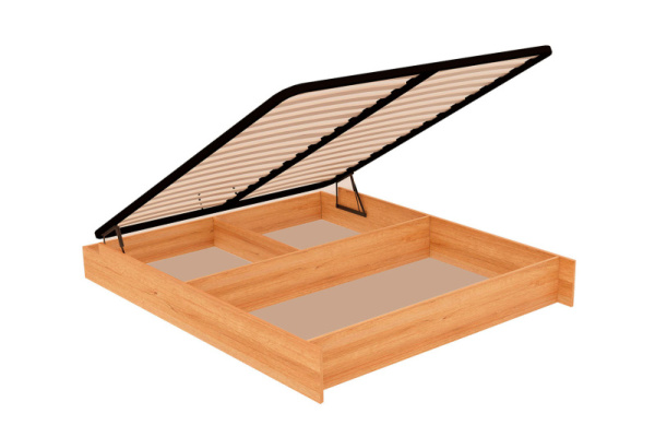 Основание кровати с бельевым ящиком БИЗ27б Дуб Ривьера