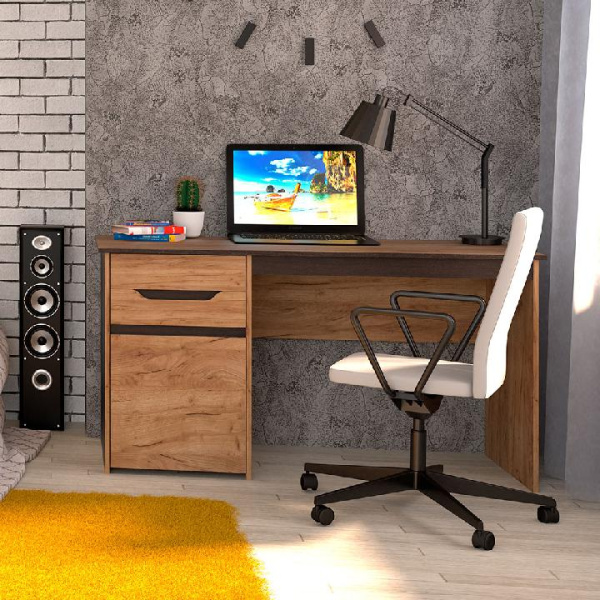 Афина Мод.А6а Стол Крафт Дуб Крафт/Венге