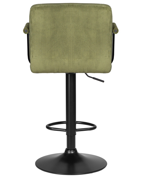 Стул барный DOBRIN KRUGER ARM BLACK