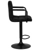 Стул барный DOBRIN KRUGER ARM BLACK