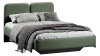 Кровать «Флори» Тип 1 (1200) Велюр Ultra Olive