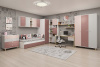 Кровать односпальная с ящиком SMARTY PINK