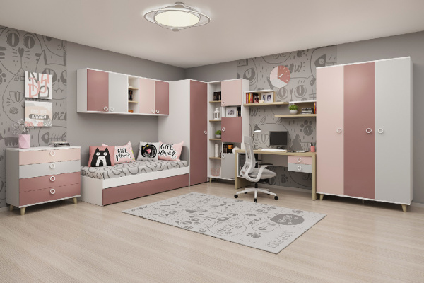Комод SMARTY PINK