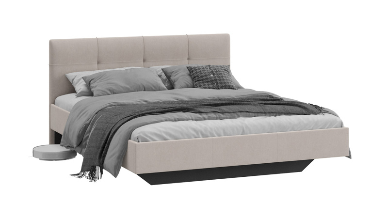 Кровать без ПМ «Элис» Тип 1 (без подъемного механизма) Исп.2 Велюр ultra cashmere