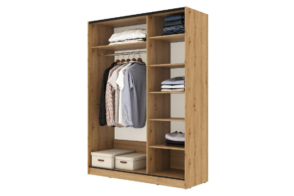 Шкаф-купе Марвин-3 Дуб дикий 163
