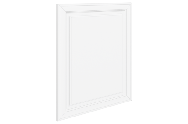 Мишель Дверь (Декор) L551 Шкаф рабочий (эмаль) белый