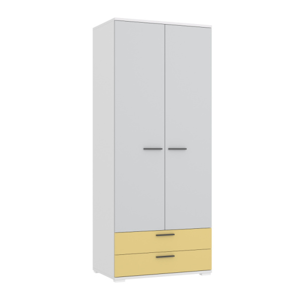 Шкаф двухстворчатый многофункциональный LAMBO