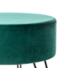 Пуф Leset Кома, велюр Зелёный