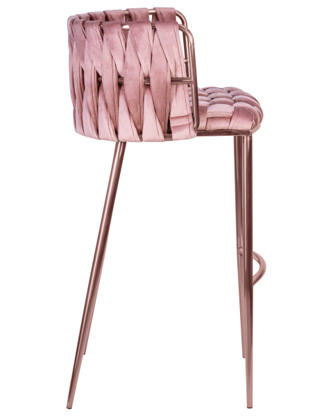 Стул барный DOBRIN EMMA ROSE GOLD