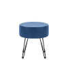 Пуф Leset Кома, велюр Дарк Блю