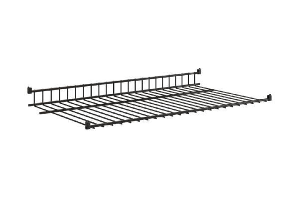 Полка сотовая L695 (Краш/Вельвет) черный муар
