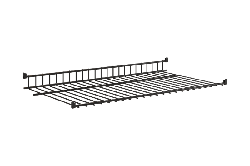 Полка сотовая L695 (Краш/Вельвет) черный муар