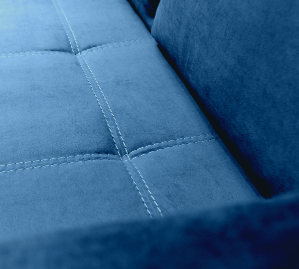 Диван  Джером велюр синий