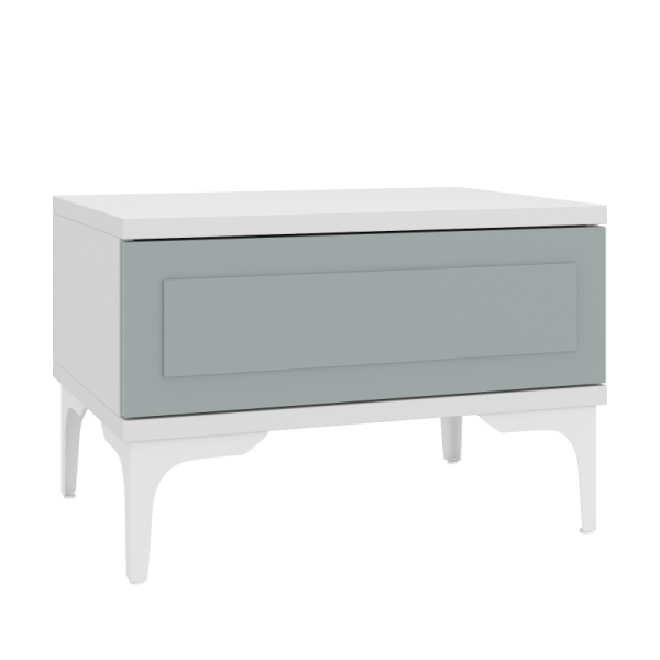 Тумба прикроватная ALBA / Серо-зеленый