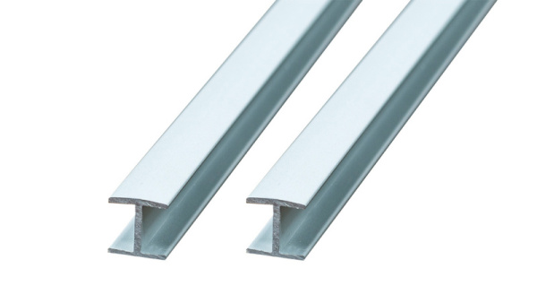 Набор из 2-ух  планок  для панелей стыковочных 6мм ДО-013 Металл