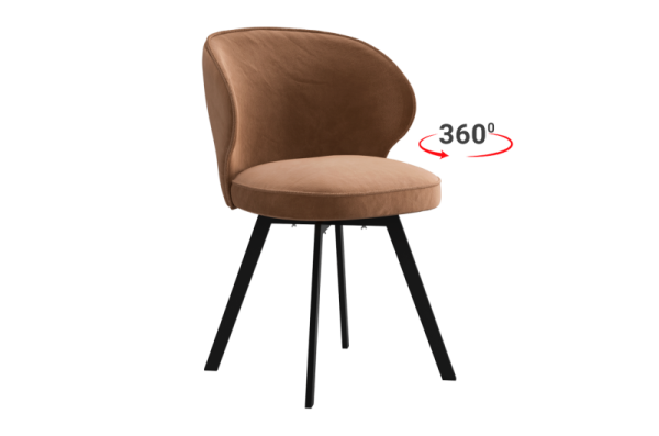 Стул Гудвин Т2П беж (велюр)/черный