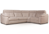 Бостон NEW диван-кровать угловой замша бежевый