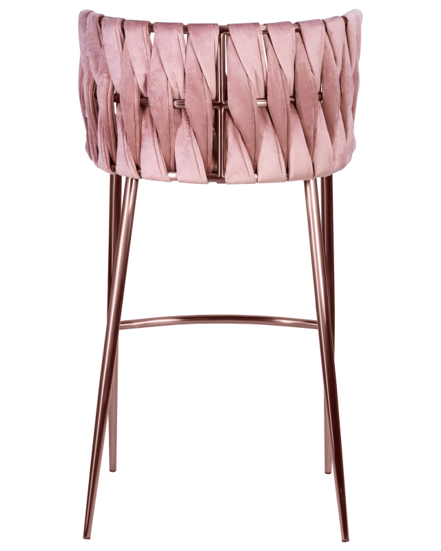 Стул барный DOBRIN EMMA ROSE GOLD