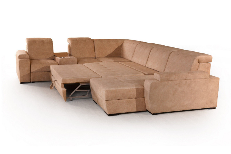 Бруно диван-кровать угловой с шезлонгом