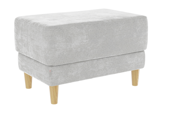 Пуф Рондо 2 галька (велюр)