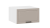 Шкаф навесной c одной откидной дверью «Лорас» Белый, Холст латте