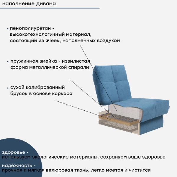 Диван "Пальмира 3" Акция