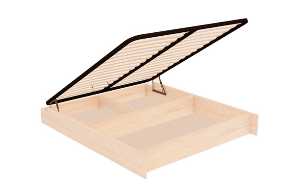 Основание кровати с бельевым ящиком БИЗ27б Дуб Сонома