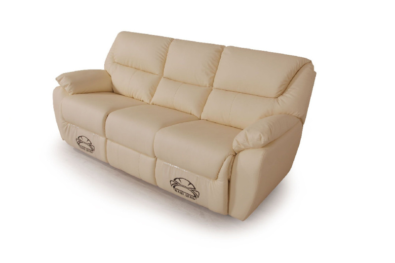 Валенсия-01 диван трехместный, 2 механизма "эл.реклайнер" искусственная кожа