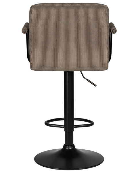 Стул барный DOBRIN KRUGER ARM BLACK