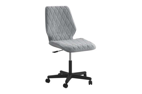 Стул Орион Т3 серый (велюр)/черный