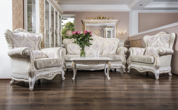 Комплект Алсу белый глянец